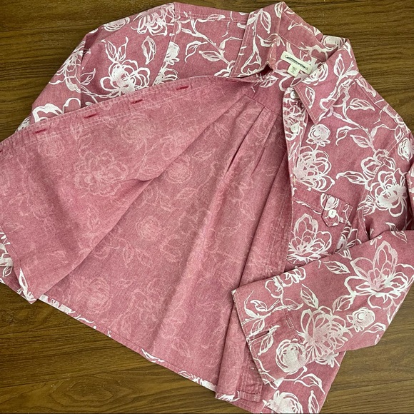 Coldwater Creek Blush Pink Floral Print Top - Picture 6 of 16